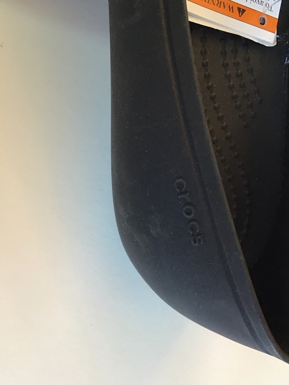 CROCS Women’s Black Pointed Ballet Flats - Picture 6 of 7